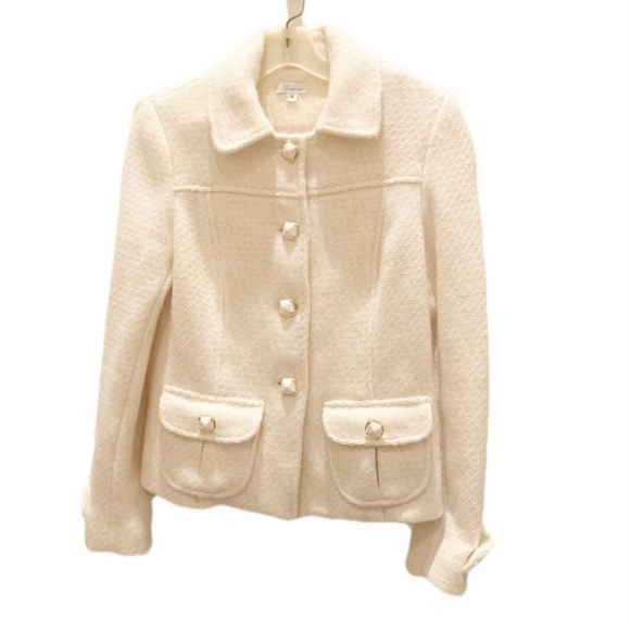 Cropped Tweed Jacket - Picture 1 of 6